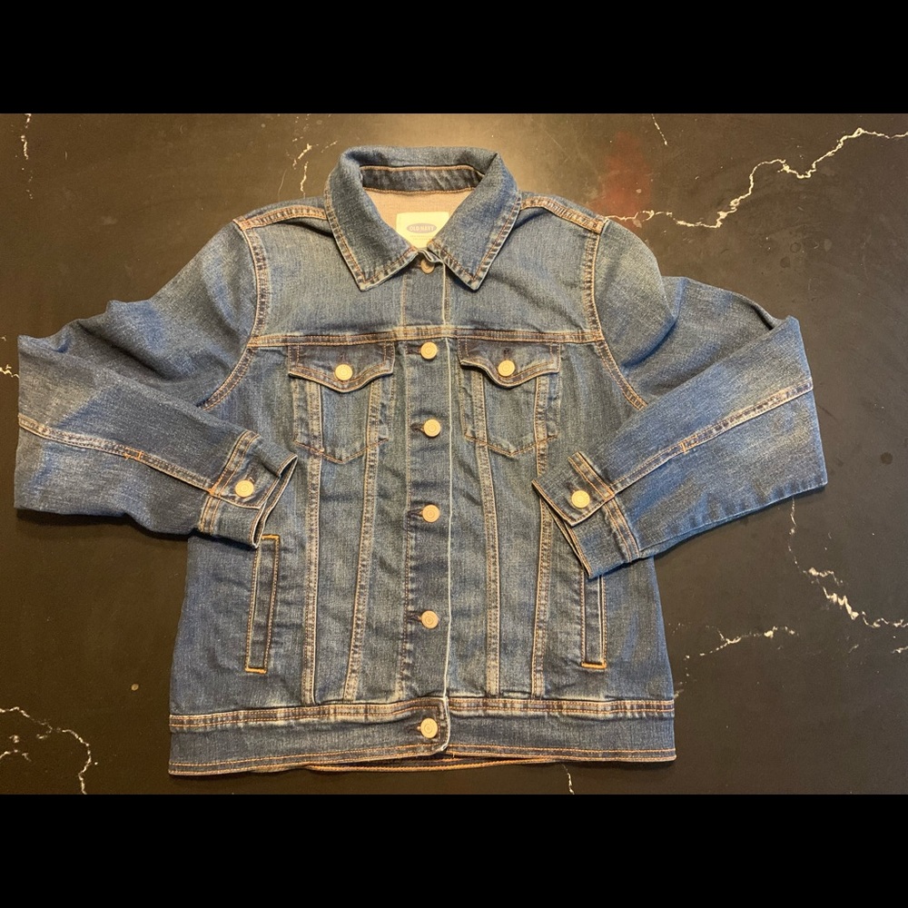 Old Navy Denim Jean Jacket trucker jacket medium